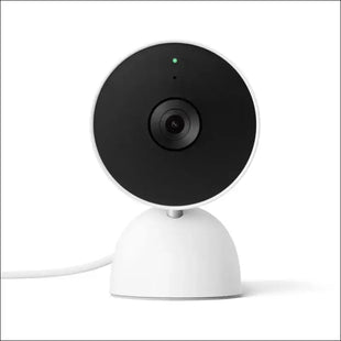 Google Nest Cam with Wired Home Security Camera - White, 5.69 x 6.4 x 9.84 cm, 393 Grams