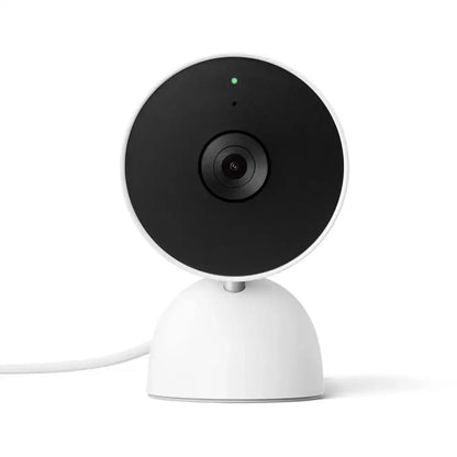 Google Nest Cam with Wired Home Security Camera - White, 5.69 x 6.4 x 9.84 cm, 393 Grams