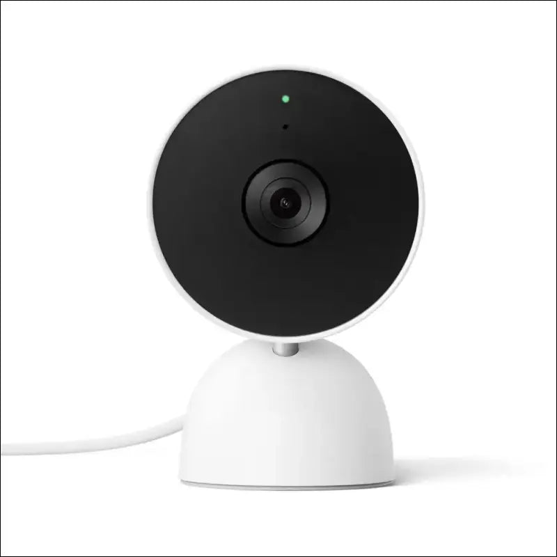 Google Nest Cam with Wired Home Security Camera - White, 5.69 x 6.4 x 9.84 cm, 393 Grams