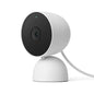 Google Nest Cam with Wired Home Security Camera - White, 5.69 x 6.4 x 9.84 cm, 393 Grams