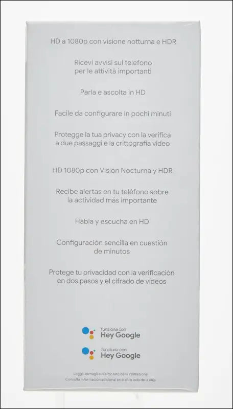 Google Nest Cam with Wired Home Security Camera - White, 5.69 x 6.4 x 9.84 cm, 393 Grams