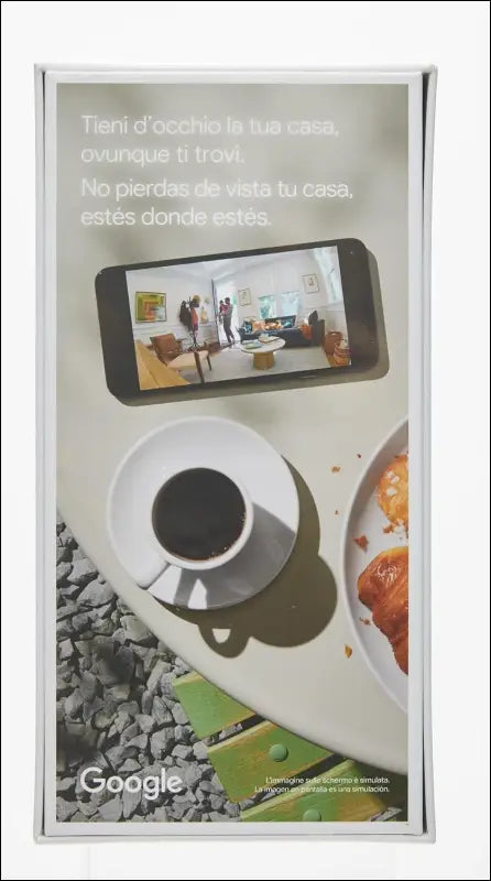 Google Nest Cam with Wired Home Security Camera - White, 5.69 x 6.4 x 9.84 cm, 393 Grams