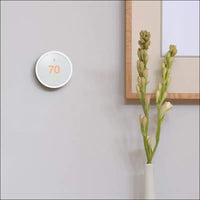 Google Nest Thermostat E - Programmable Smart Thermostat for Home T4000ES - 3rd Generation Nest Thermostat (Frosted White)- Compatible with Alexa Bundle with Nest Temperature...