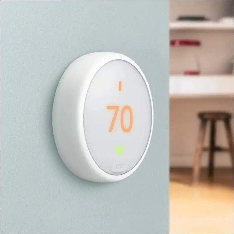 Google Nest Thermostat E - Programmable Smart Thermostat for Home T4000ES - 3rd Generation Nest Thermostat (Frosted White)- Compatible with Alexa Bundle with Nest Temperature...