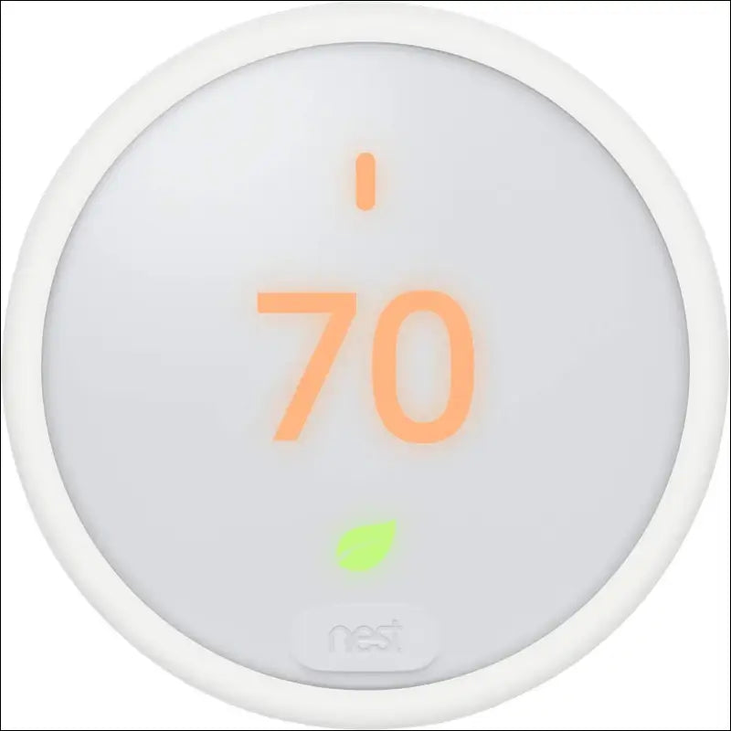 Google Nest Thermostat E - Programmable Smart Thermostat for Home T4000ES - 3rd Generation Nest Thermostat (Frosted White)- Compatible with Alexa Bundle with Nest Temperature...