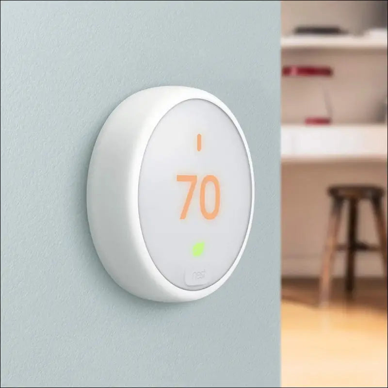 Google Nest Thermostat E - Programmable Smart Thermostat for Home T4000ES - 3rd Generation Nest Thermostat (Frosted White)- Compatible with Alexa Bundle with Nest Temperature...