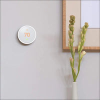 Google Nest Thermostat E - Programmable Smart Thermostat for Home T4000ES - 3rd Generation Nest Thermostat (Frosted White)- Compatible with Alexa Bundle with Nest Temperature...