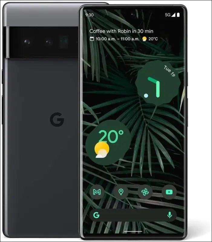 Google Pixel 6 Pro 128GB ROM + 12GB RAM Factory Unlocked 5G Smartphone (Stormy Black) (Renewed)
