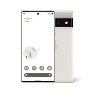Google Pixel 6a 128GB Chalk (Renewed)