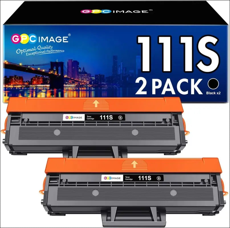 GPC IMAGE MLT-D111S Toner Compatible with Samsung D111S MLT-D111L Black Printer Cartridge for Samsung Xpress M2070w Toner M2070 M2026W M2026 M2070FW M2020 M2022W M2022 M2070F...