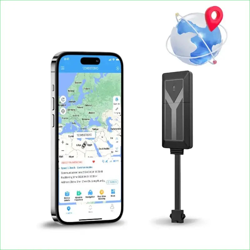 GPS Tracker Car and Motorcycle Tracking Device with Android IOS App LBS GSM Positioning 1 Year Warranty PC Track View