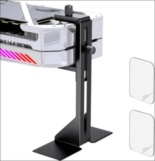 GPU Support Bracket, Graphics Card Support, GPU Brace, Video Card Holder Bracket with Bottom Adhesive, GPU Stand, Adjustable anti Sag GPU Stand
