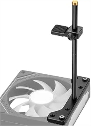 GPU Support Bracket, GPU Holder Stand, Adjustable GPU Sag Bracket Graphics Card Support for 12Cm Fan Mount CNC Aluminum (0.63-6.3Inch)