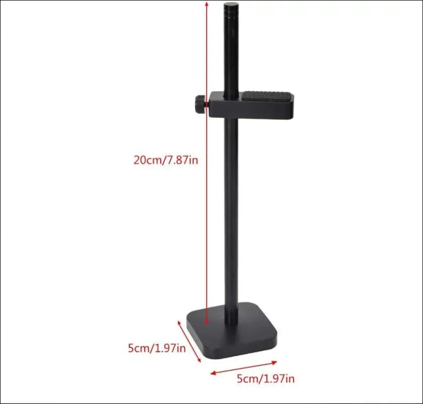 Graphics Card GPU Brace Support, Video Card Sag Holder Bracket, GPU Stand, Anodized Aerospace Aluminum (Black)