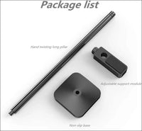 Graphics Card GPU Brace Support, Video Card Sag Holder Bracket, GPU Stand, Anodized Aerospace Aluminum (Black)