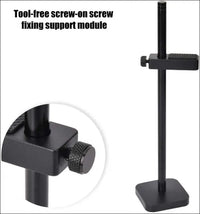 Graphics Card GPU Brace Support, Video Card Sag Holder Bracket, GPU Stand, Anodized Aerospace Aluminum (Black)