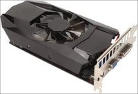 Graphics Card, HD7670 4GB GDDR5 128 Bit PCI Express X16 2.1 1000Mhz PC Gaming Video Card, DVI Single Fan Computer GPU Graphics Cardbit