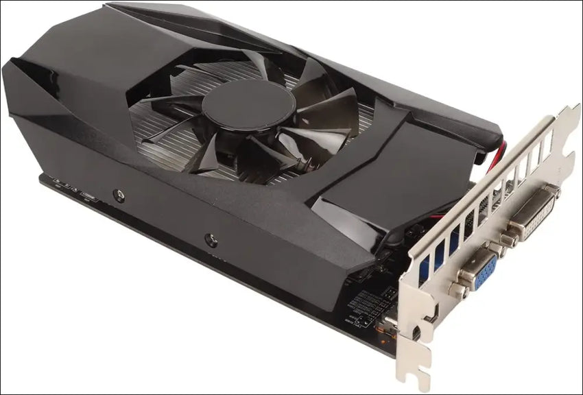 Graphics Card, HD7670 4GB GDDR5 128 Bit PCI Express X16 2.1 1000Mhz PC Gaming Video Card, DVI Single Fan Computer GPU Graphics Cardbit