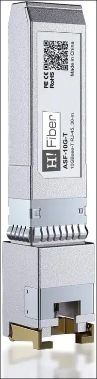 H!Fiber 10Gb SFP + RJ45 Transceiver 10Gbase-T SFP + Ethernet Module Support 10G/5G/2.5G/1.25G Compatible with Cisco