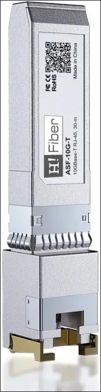 H!Fiber 10Gb SFP + RJ45 Transceiver 10Gbase-T SFP + Ethernet Module Support 10G/5G/2.5G/1.25G Compatible with Cisco