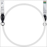 H!Fiber White SFP + Cable 10G SFP + DAC 1M(3.3ft) Passive Direct Attach Copper Twinax Cable for Cisco SFP-H10GB-CU1M
