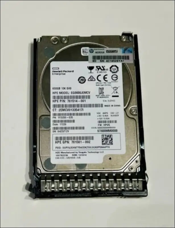 Hard Drive - 600GB - 10K SAS - EG0600JEMCV