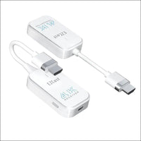 HDMI Wireless Transmitter and Receiver 4K, Wireless HDMI Extender 1080P@120Hz, HDMI Radio Transmission 4K Video/Audio from Laptop, PC to Monitor, TV, 165FT/50M WLAN HDMI...