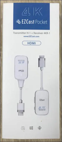HDMI Wireless Transmitter and Receiver 4K, Wireless HDMI Extender 1080P@120Hz, HDMI Radio Transmission 4K Video/Audio from Laptop, PC to Monitor, TV, 165FT/50M WLAN HDMI...