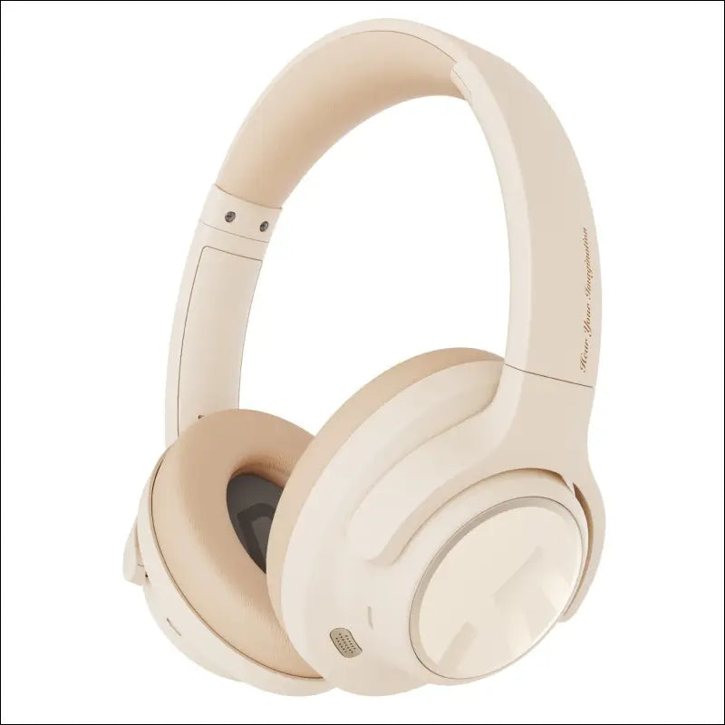 Headphones, SoundPEATS Space Over-Ear Noise Cancelling Headphones, On-Ear Wireless Earphones with 123H, Bluetooth Headphones with Deep Bass, Multipoint Connection & App...