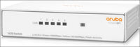 Hewlett Packard Enterprise 10/100/1000 Aruba Instant on 1430 5G Unmanaged L2 Gigabit Ethernet Switch, White