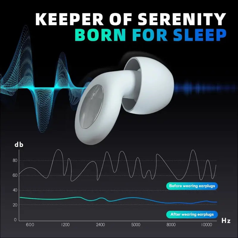 HFglobal Ear Plugs for Sleeping Noise Cancelling, Perfect-30dB Reusable Hearing Protection EarPlugs in Flexible Silicone for Sleep, Focus, Noise Sensitivity (Black, Medium)