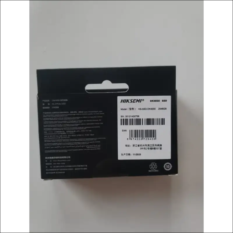 HIKSEMI DK4000 2TB M.2 2230 NVMe SSD GEN 4x4