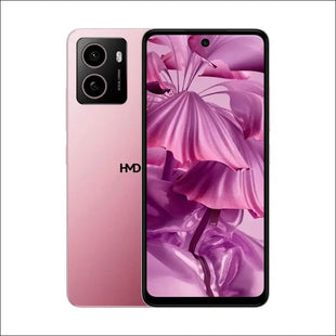 HMD Smartphone Pulse (64 GB Memory, 5000 mAh Battery, 6.56 Inch HD+ HID Display, 13 MP Camera, Android 14, 4G, IP52 Certified, Quick Fix Design) Tundra Rose