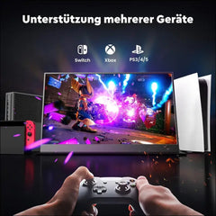 HONGO 15.6 Inch 1080P FHD Portable Monitor IPS Mobile Monitor with Two Speakers, Eye Care Extension Screen for Laptop/PC/Mac/PS5/4/Xbox - USB C Type C & HDMI with Protective Case