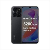 Honor X6a Dual-SIM 128GB ROM + 4GB RAM (GSM Only | No CDMA) Factory Unlocked 4G/L Smart Phone (Midnight Black) - International Version