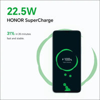 Honor X6a Dual-SIM 128GB ROM + 4GB RAM (GSM Only | No CDMA) Factory Unlocked 4G/L Smart Phone (Midnight Black) - International Version