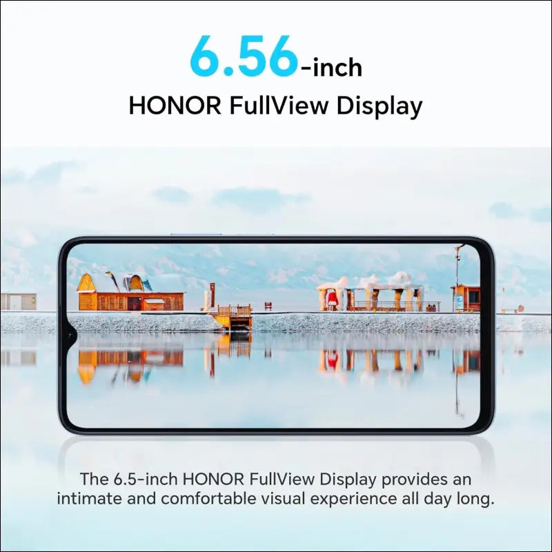 Honor X6a Dual-SIM 128GB ROM + 4GB RAM (GSM Only | No CDMA) Factory Unlocked 4G/L Smart Phone (Midnight Black) - International Version