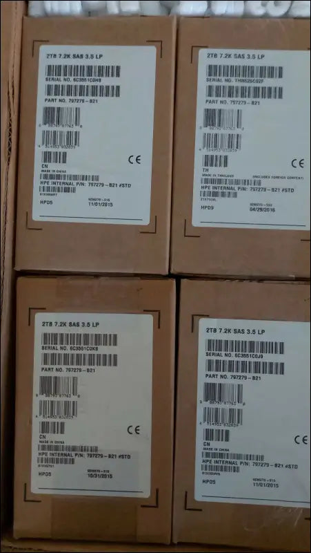 Hp SAS 3.5" 2TB Hard Drives 797279-B21