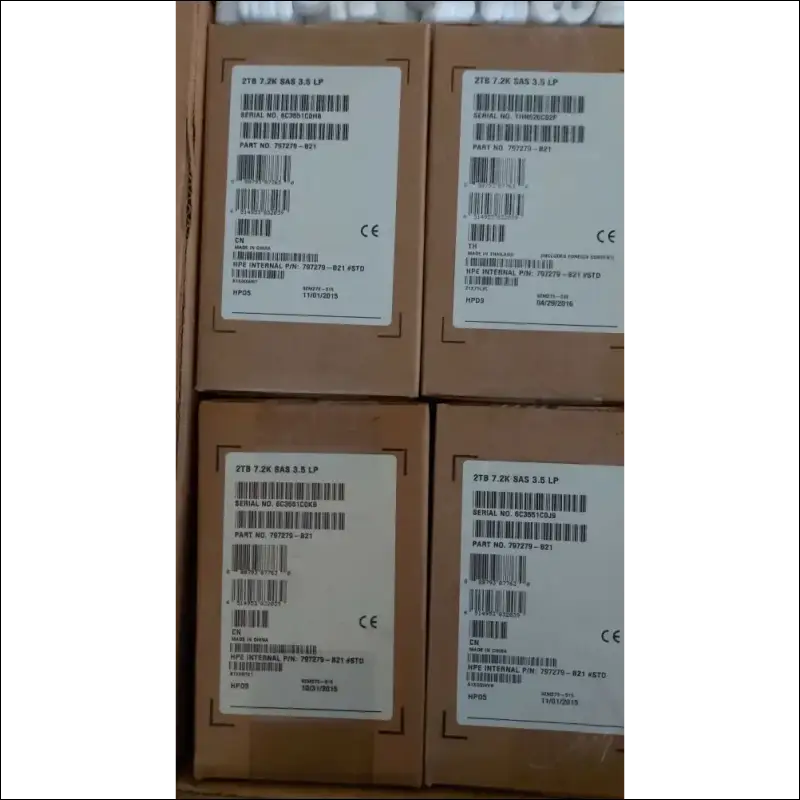 Hp SAS 3.5" 2TB Hard Drives 797279-B21