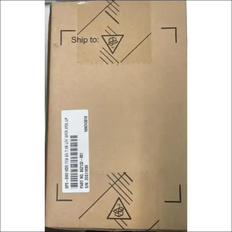 HPE 600GB,1TB,2TB SATA 7.2K 3.5" LFF LP DS HDD 861686-B21 for ML110 ML350 GEN10