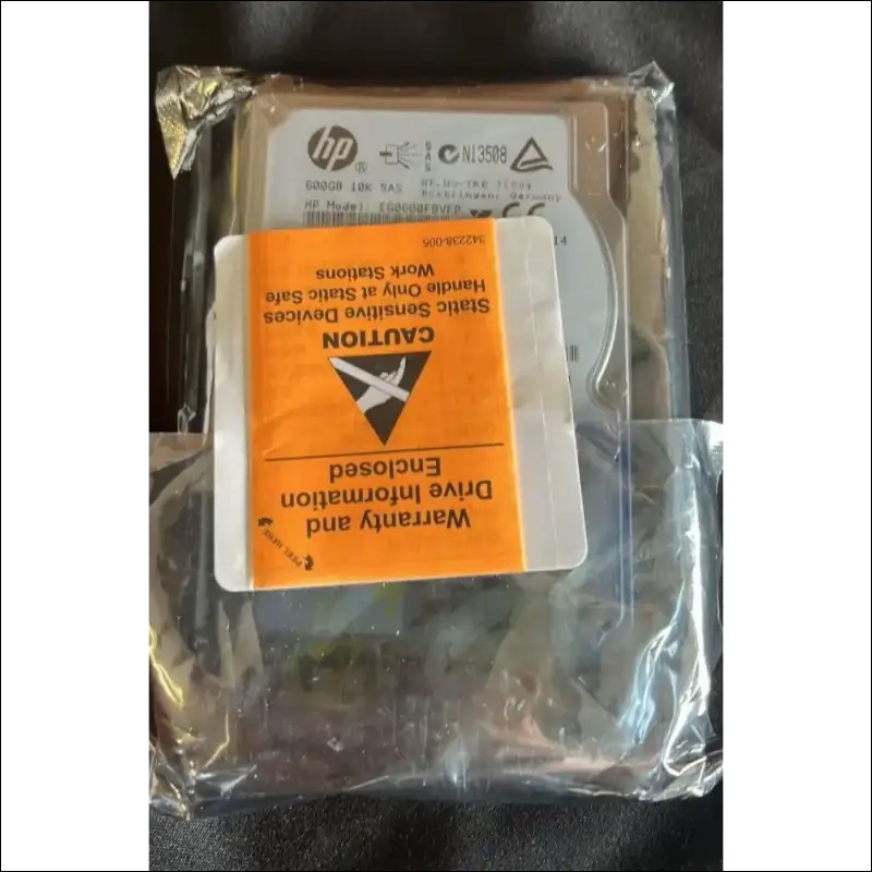 HPE EG0600FBVFP 641552-003 600GB 10K SAS - NEW - Sealed in static bag
