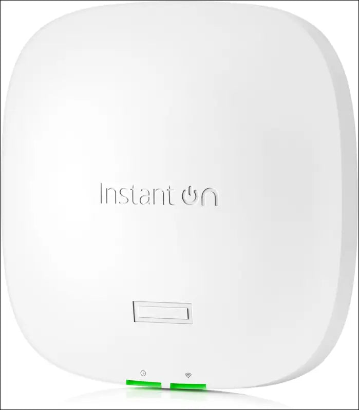 HPE Networking Instant on Access Point AP21 2X2 Wifi 6 Indoor Wireless Access Point | Single-Room, Secure, Smart Mesh Support | Power Source Included | RW Rest-Of-World Model (S1T15A)