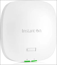 HPE Networking Instant on Access Point AP21 2X2 Wifi 6 Indoor Wireless Access Point | Single-Room, Secure, Smart Mesh Support | Power Source Included | RW Rest-Of-World Model (S1T15A)