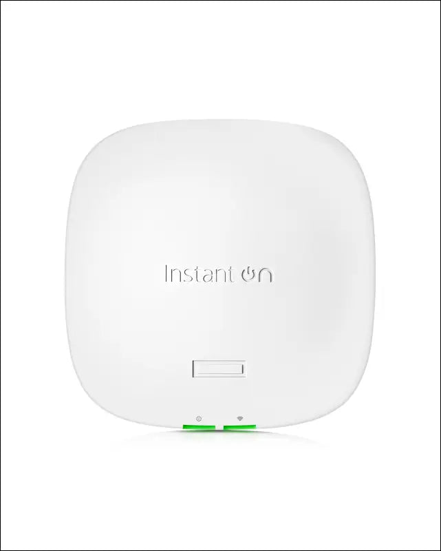 HPE Networking Instant On Access Point AP21 2x2 WiFi 6 Indoor Wireless Access Point | Single-Room Secure Smart Mesh