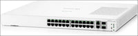 HPE Networking Instant on Switch Series 1960 24-Port Gb Smart-Managed Layer 2+ Ethernet Switch | 24X 1G | 2X 10Gbase-T, 2X SFP+ | Stackable | AU Cord (JL806A#ABG)