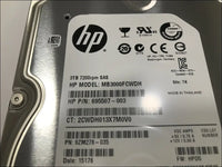 HPE Seagate 3TB 7.2K 6Gb/s SAS 3.5" Enterprise Hard Drive ST3000NM0023 !New!