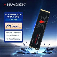 HUADISK M2 NVME 128GB 256GB 512GB 1TB SSD Internal Hard Disk 2280 PCIe3.0