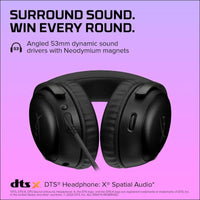 HyperX Cloud II – Gaming Headset for PC, PS5 / PS4. Includes 7.1 Virtual Surround Sound and USB Audio Control Box - Gun Metal