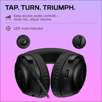 HyperX Cloud II – Gaming Headset for PC, PS5 / PS4. Includes 7.1 Virtual Surround Sound and USB Audio Control Box - Gun Metal