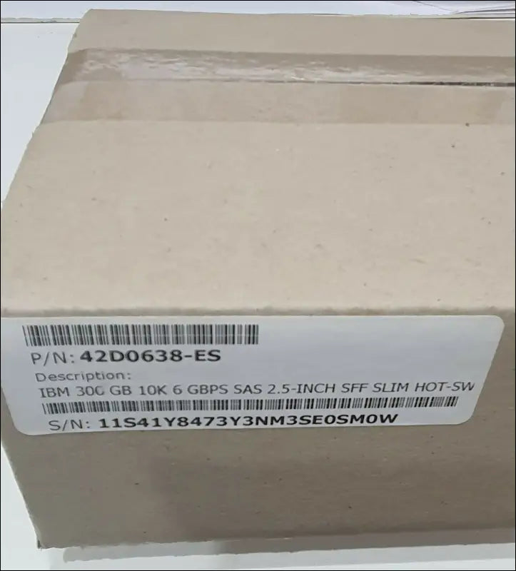 IBM 42D0613 System X 300GB 10K SAS 2.5" HDD Hard Disk Drive Server Pc NEW